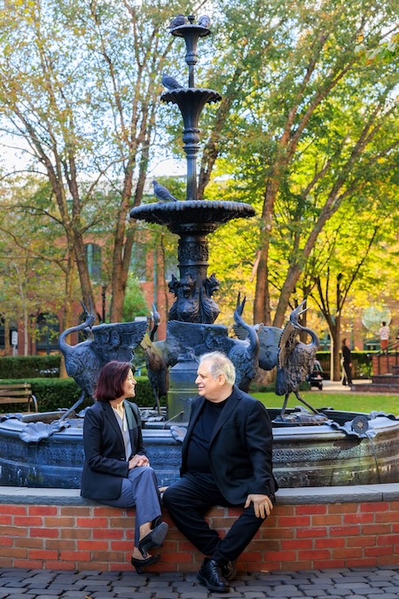 Frank Marciano and Heidi Conlin